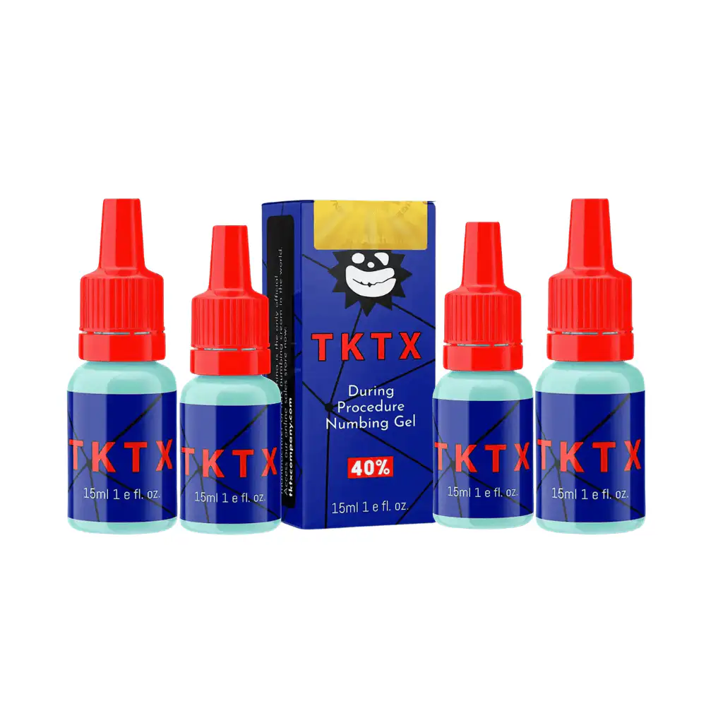✅ Pack 5 TKTX GEL ANESTHÉSIQUE 15 ml PENDANT🤩 - Offre Limitée
